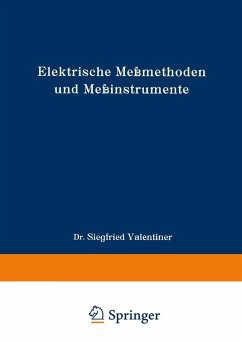 Cover Elektrische Meßmethoden und Meßinstrumente (eBook, PDF)
