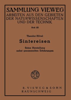 Sintereisen (eBook, PDF) Cover Sintereisen (eBook, PDF)