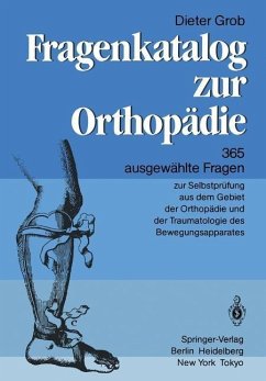 Fragenkatalog zur Orthopädie (eBook, PDF) - Grob, D.