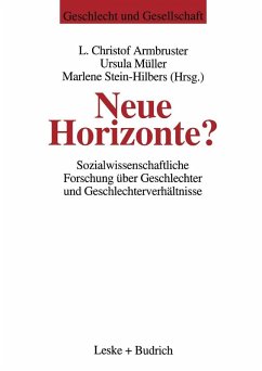 Cover Neue Horizonte? (eBook, PDF)