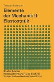 Elemente der Mechanik II: Elastostatik (eBook, PDF)