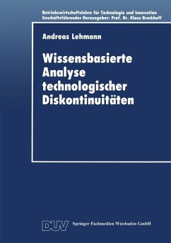 Wissensbasierte Analyse technologischer Diskontinuitäten (eBook, PDF)