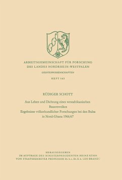 Cover Aus Leben und Dichtung eines westafrikanischen Bauernvolkes (eBook, PDF)