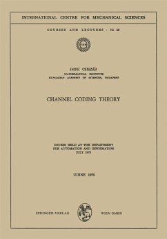 Channel Coding Theory (eBook, PDF) - Csiszar, I.