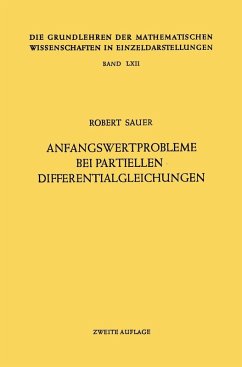 Anfangswertprobleme bei Partiellen Differentialgleichungen (eBook, PDF) - Sauer, Robert