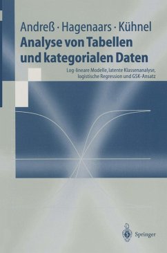 Analyse von Tabellen und kategorialen Daten (eBook, PDF) - Andreß, Hans-Jürgen; Hagenaars, Jacques A.; Kühnel, Steffen