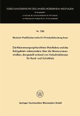 Die Holzversorgung Nordrhein-Westfalens und des Ruhrgebiets insbesondere über die Binnenwasserstraßen; dargestellt anhand von Verkehrsbilanzen für Rund- und Schnittholz (eBook, PDF)