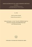 Untersuchungen an einer Versuchs-Muldenmangel zur Erreichung optimaler Betriebsbedingungen und Wäscheschonung (eBook, PDF)