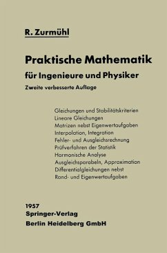 Praktische Mathematik (eBook, PDF) - Zurmühl, Rudolf