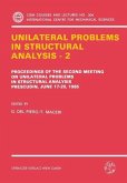 Unilateral Problems in Structural Analysis - 2 (eBook, PDF)