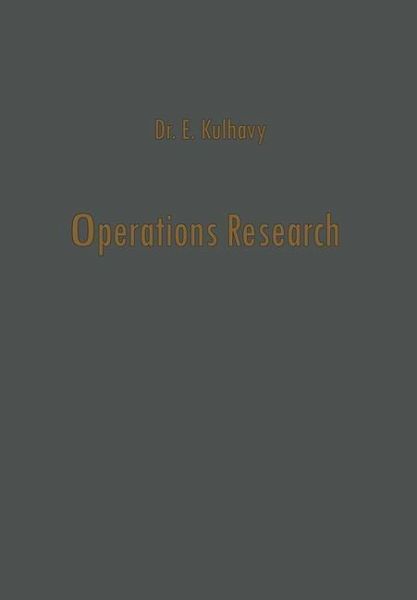 Operations Research (eBook, PDF)