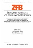 Ökonomische Analyse von Governance-Strukturen (eBook, PDF)