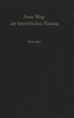 Cover Neue Wege der betrieblichen Planung (eBook, PDF)