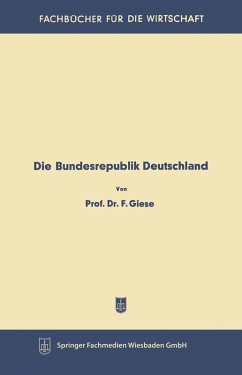 Die Bundesrepublik Deutschland (eBook, PDF) - Giese, Friedrich
