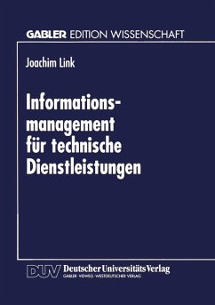 Cover Informations-management für technische Dienstleistungen (eBook, PDF)