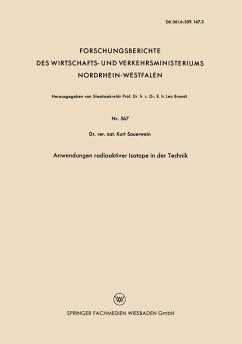 Cover Anwendungen radioaktiver Isotope in der Technik (eBook, PDF)