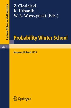 Probability Winter School (eBook, PDF)