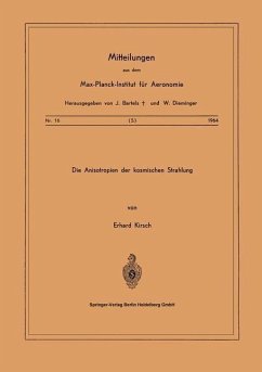 Die Anisotropien der Kosmischen Strahlung (eBook, PDF) - Kirsch, E.