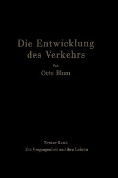 Cover Die Entwicklung des Verkehrs (eBook, PDF)