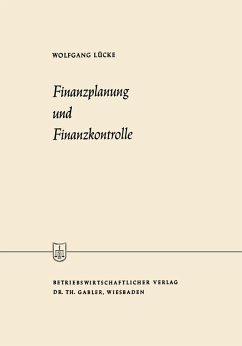 Finanzplanung und Finanzkontrolle (eBook, PDF) - Lücke, Wolfgang