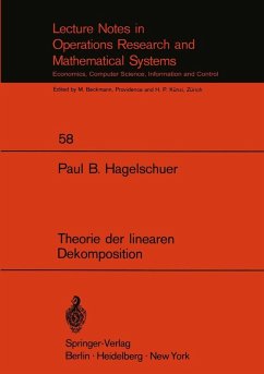 Cover Theorie der linearen Dekomposition (eBook, PDF)