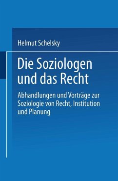 Cover Die Soziologen und das Recht (eBook, PDF)