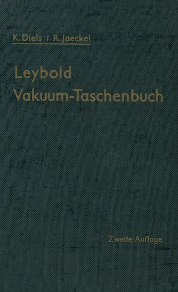 Leybold Vakuum-Taschenbuch (eBook, PDF) Leybold Vakuum-Taschenbuch (eBook, PDF)