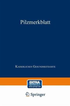 Cover Pilzmerkblatt (eBook, PDF)
