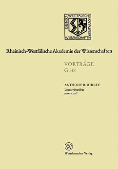 Locus virtutibus patefactus? Zum Beförderungssystem in der Hohen Kaiserzeit (eBook, PDF) - Birley, Anthony Richard