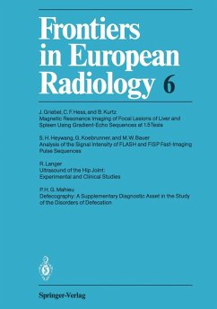 Cover Frontiers in European Radiology (eBook, PDF)