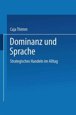 Dominanz und Sprache (eBook, PDF) - Thimm, Caja