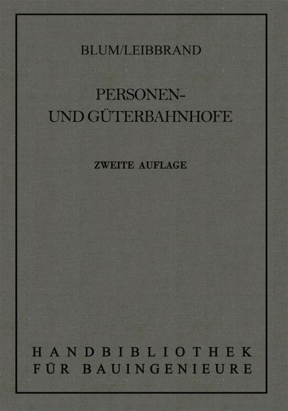 Personen- und Güterbahnhöfe (eBook, PDF)