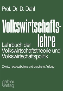 Volkswirtschaftslehre (eBook, PDF) - Dahl, Dieter