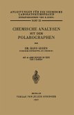 Chemische Analysen mit dem Polarographen (eBook, PDF)