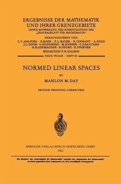 Normed Linear Spaces (eBook, PDF) - Day, Mahlon M.