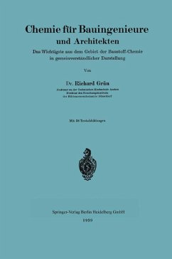 Chemie für Bauingenieure und Architekten (eBook, PDF) - Grün, Richard