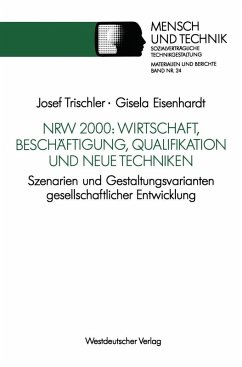 NRW 2000: Wirtschaft, Beschäftigung, Qualifikation und neue Techniken (eBook, PDF) - Eisenhardt, Gisela