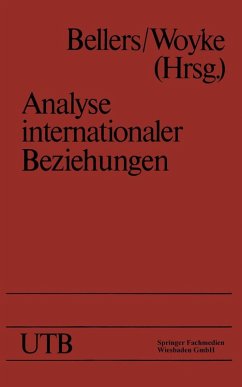 Cover Analyse internationaler Beziehungen (eBook, PDF)