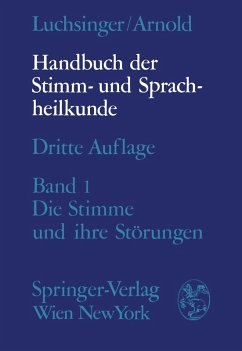 Cover Handbuch der Stimm- und Sprachheilkunde (eBook, PDF)
