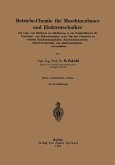 Betriebs-Chemie für Maschinenbauer und Elektrotechniker (eBook, PDF)