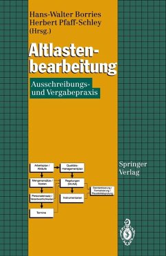 Altlastenbearbeitung (eBook, PDF)