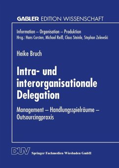 Intra- und interorganisationale Delegation (eBook, PDF)