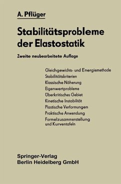 Stabilitätsprobleme der Elastostatik (eBook, PDF) - Pflüger, Alf