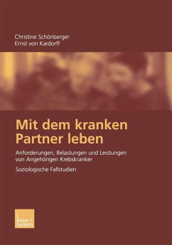 Mit dem kranken Partner leben (eBook, PDF) - Schönberger, Christine; Kardorff, Ernst