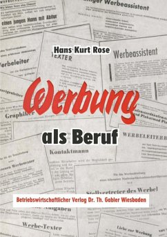 Werbung als Beruf (eBook, PDF) - Rose, Hans Kurt