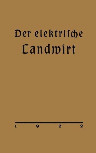 Der elektrische Landwirt (eBook, PDF) Der elektrische Landwirt (eBook, PDF)