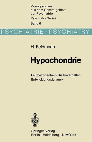 Hypochondrie (eBook, PDF) Hypochondrie (eBook, PDF)
