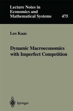 Dynamic Macroeconomics with Imperfect Competition (eBook, PDF) - Kaas, Leo