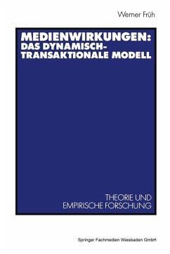 Cover Medienwirkungen: Das dynamisch-transaktionale Modell (eBook, PDF)