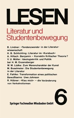Literatur und Studentenbewegung (eBook, PDF)